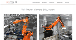 Desktop Screenshot of moveline.ch
